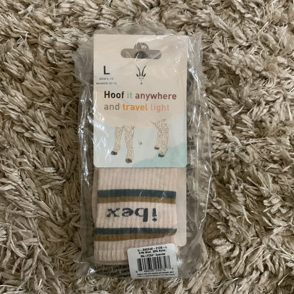 ibex Light Cushion Performance 1/4 Sock - Picture 4 of 5